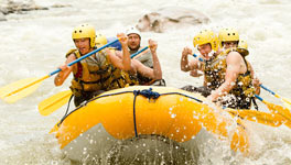 Group event package deal in in Prague, White Water Women