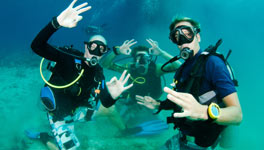 Stag weekend in Ibiza package deal, Scuba or Private Charter